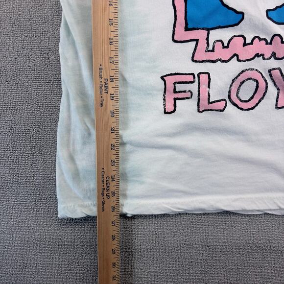 Pink Floyd Shirt Men XL White Tie Dye "Division Bell Heads" Graphic Classic Rock - Picture 4 of 8